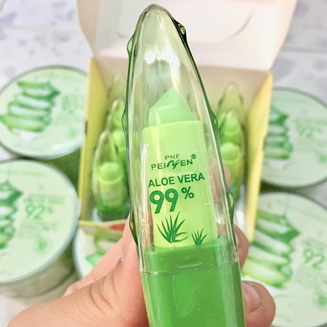 [HCM]Son dưỡng môi Nha đam màu hồng nhạt