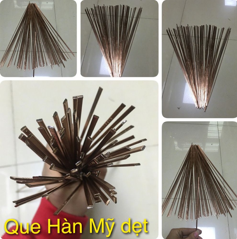 Combo 10 que hàn ống đồng Mỹ Harris dài 45cm