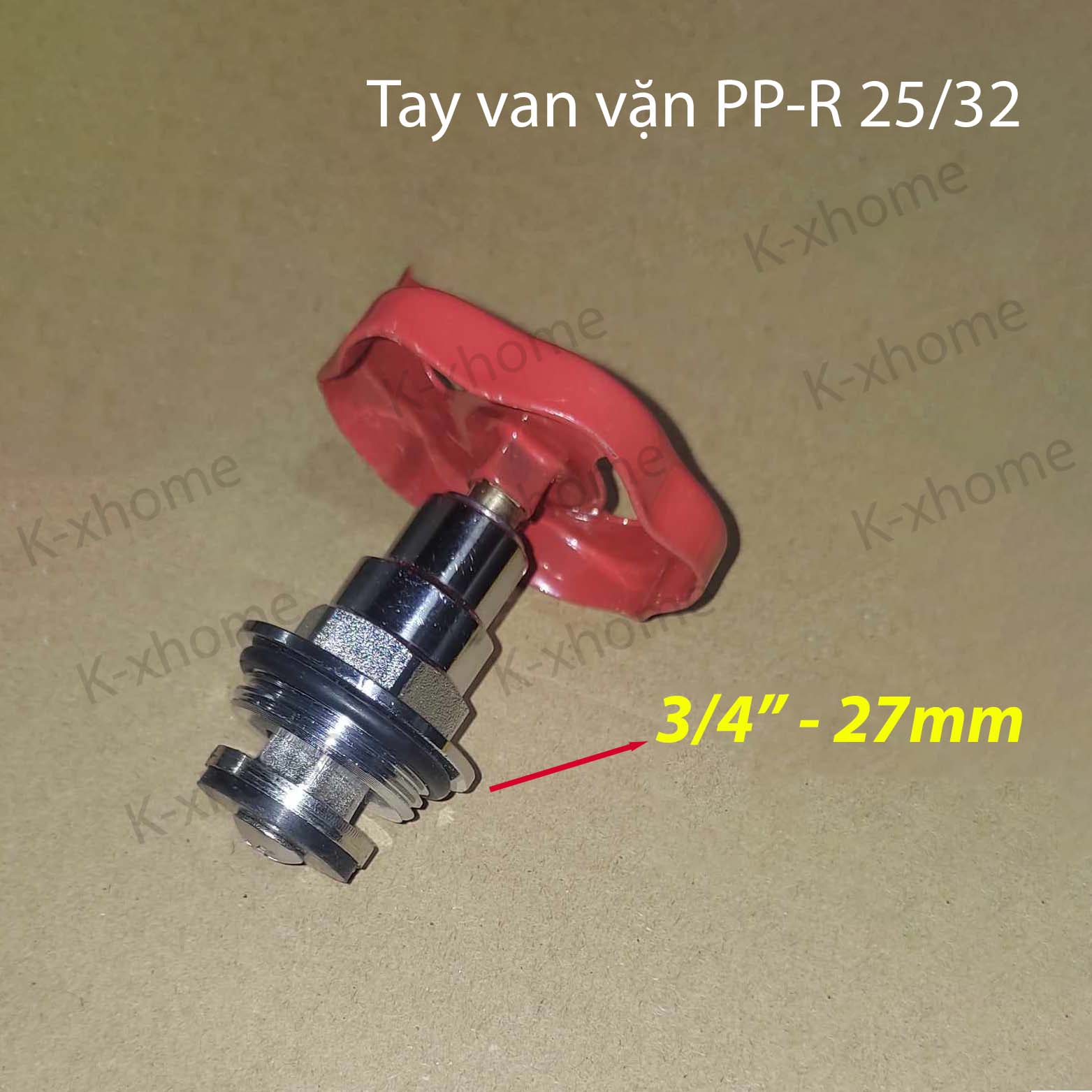 Tay vặn khóa, van chặn thay thế van hàm ếch 𝐏𝐏𝐑 𝟐𝟓 𝟑𝟐 - 𝐕𝐚𝐧 𝐦𝐨̛̉ 𝟓𝟎%