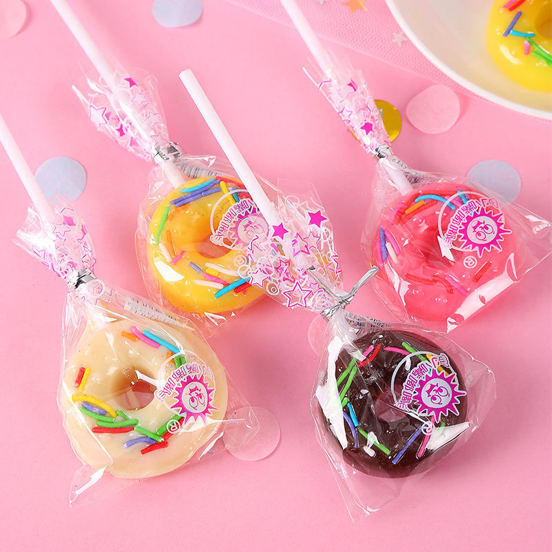 10 KẸO MÚT HÌNH BÁNH DONUT (KẸO DONUT) DÀNH CHO TRẺ EM