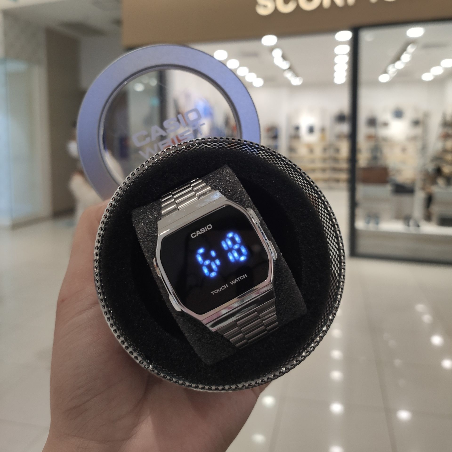 Đồng hồ nam , nữ  Casio A168 Full led cảm ứng , sang trọng thời trang , cá tính- KING 88 STORE