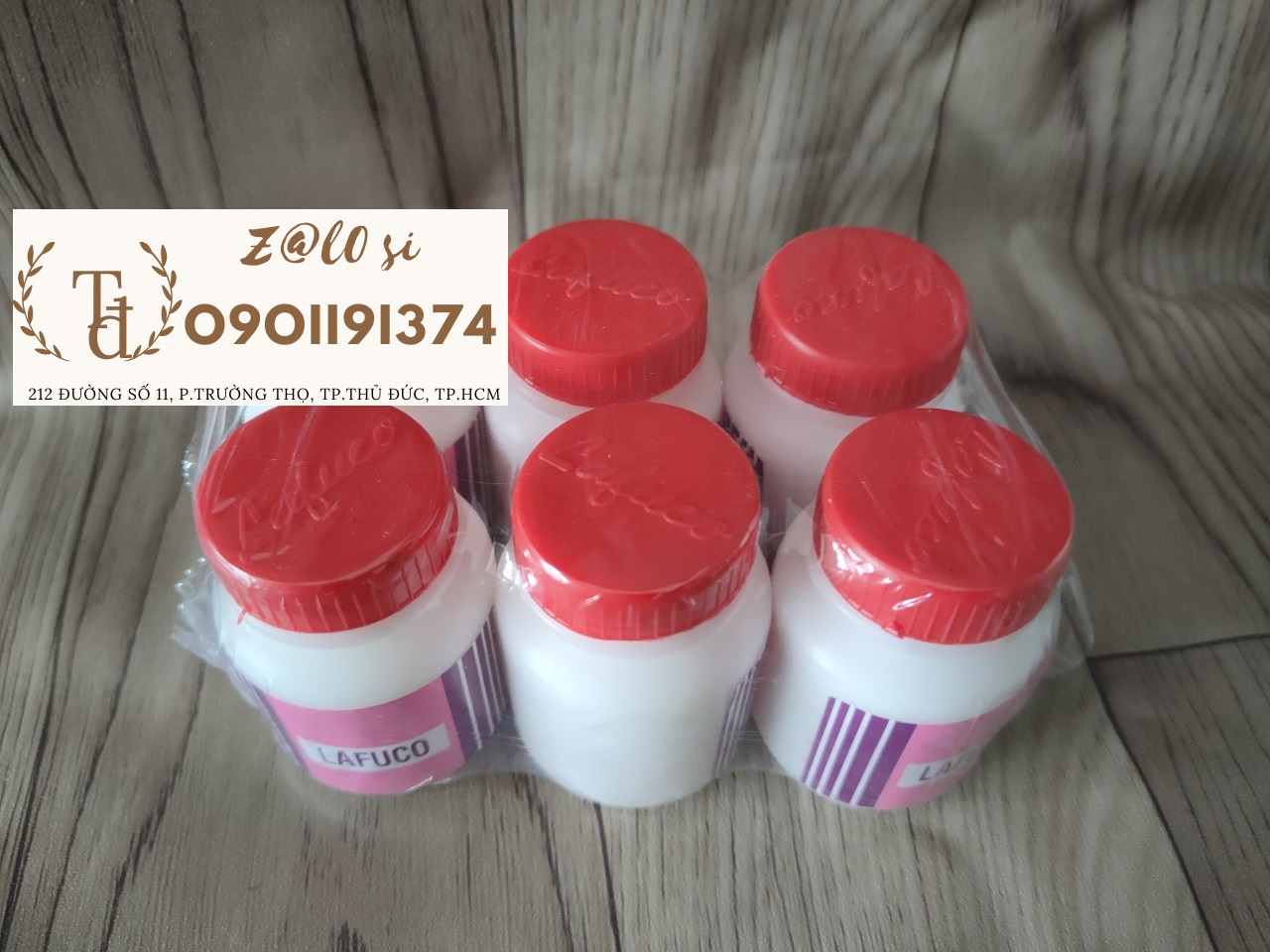6 hũ kềm mềm da lafuco nắp đỏ