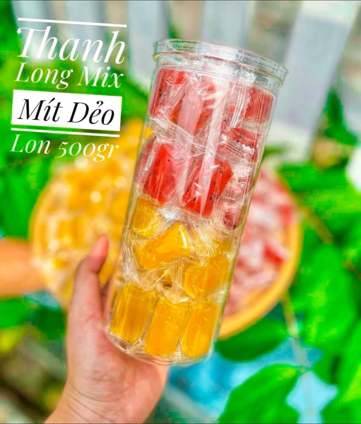 [ HOÀN TIỀN 10% ][Có sẵn] [Ảnh thật] Mứt Mít sấy dẻo ( dạng viên )_HŨ 500GRAM_TRAMSHOP1993