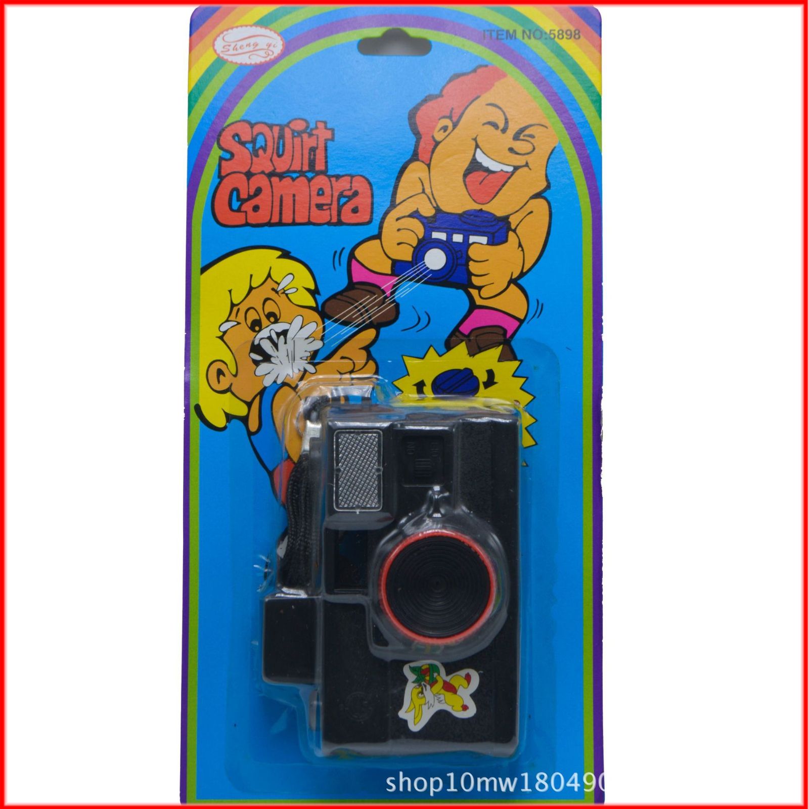 Đồ Chơi Troll - Máy ảnh Mini Phun Nước Troll Bạn Bè
