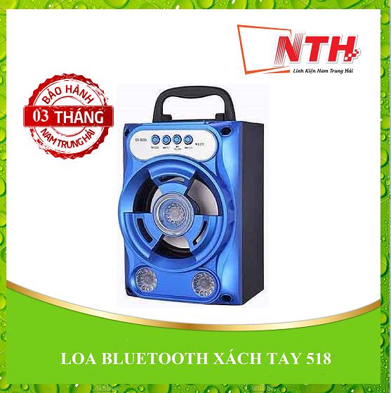 Loa bluetooth xách tay 518