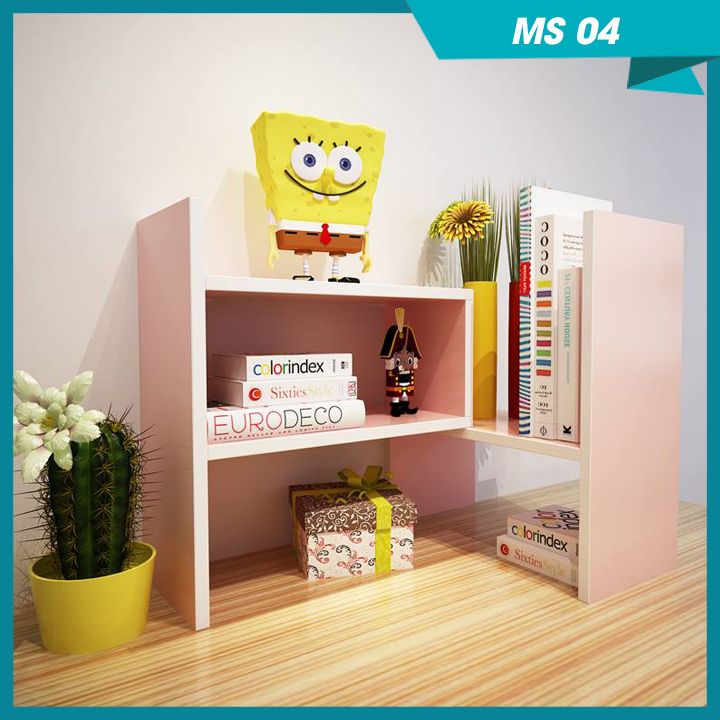 Giá sách lắp ghép đa năng tiện dụng MS04