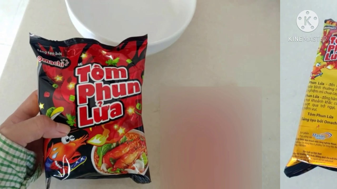 Thùng 30 Gói Mì Tôm Phun Lửa Omachi