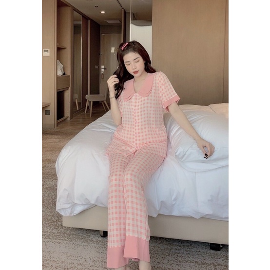 Bộ lụa Mang️ Tay ngắn chất liệu mango cao cấp [KÈM ẢNH THẬT+VIDEO]