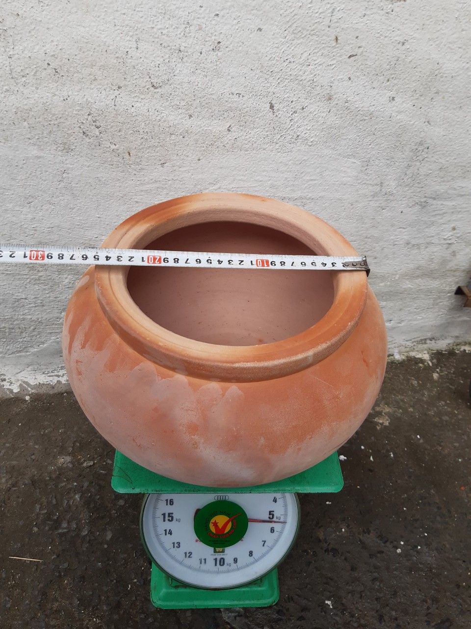 Nồi đất nướng gà loại lớn  bụng 32 cm