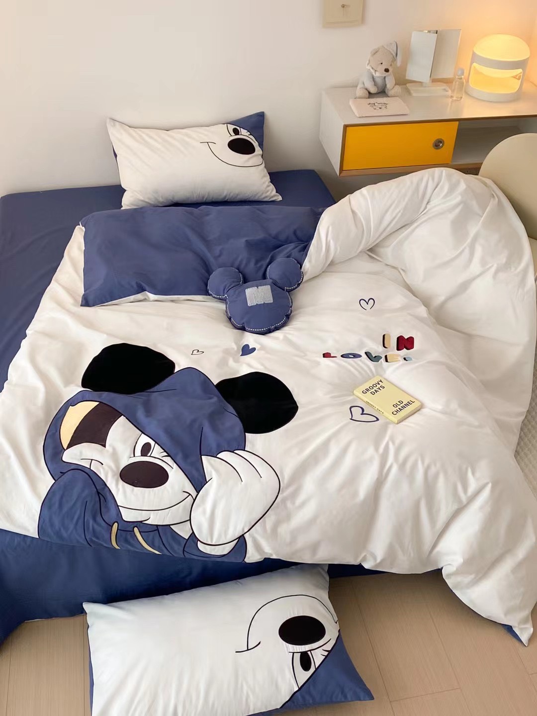 Bộ Chăn ga gối cotton line pony