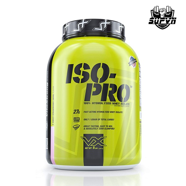 ISO PRO Whey Protein 5lbs (2.3kg) - 100% Hydrolyzed Sữa tăng cơ Hỗ Trợ, Phát Triển Và Duy Trì Cơ Bắp Hiệu Quả, Giảm Mỡ, PROTEIN CAO CẤP, HẤP THỤ CỰC NHANH