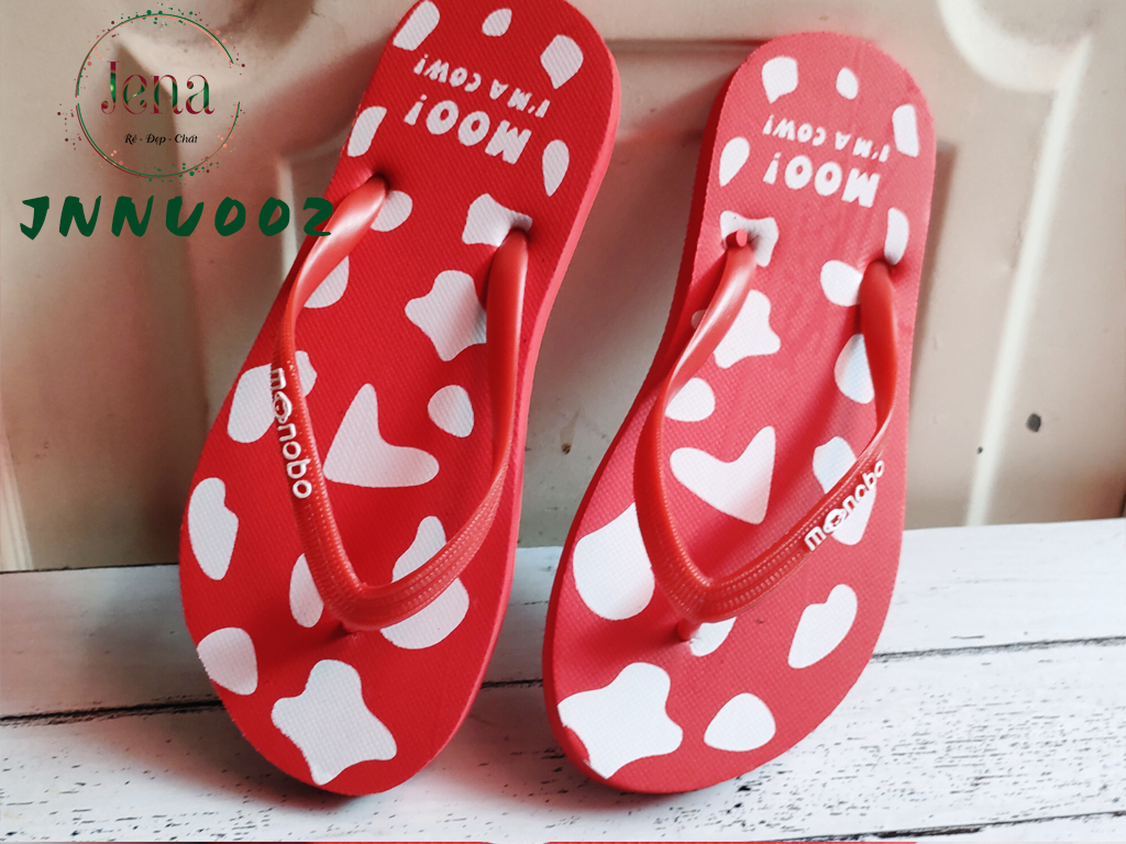 Dép Lào Monobo Siêu Êm Hình Con Bò Sữa [JNNU002]