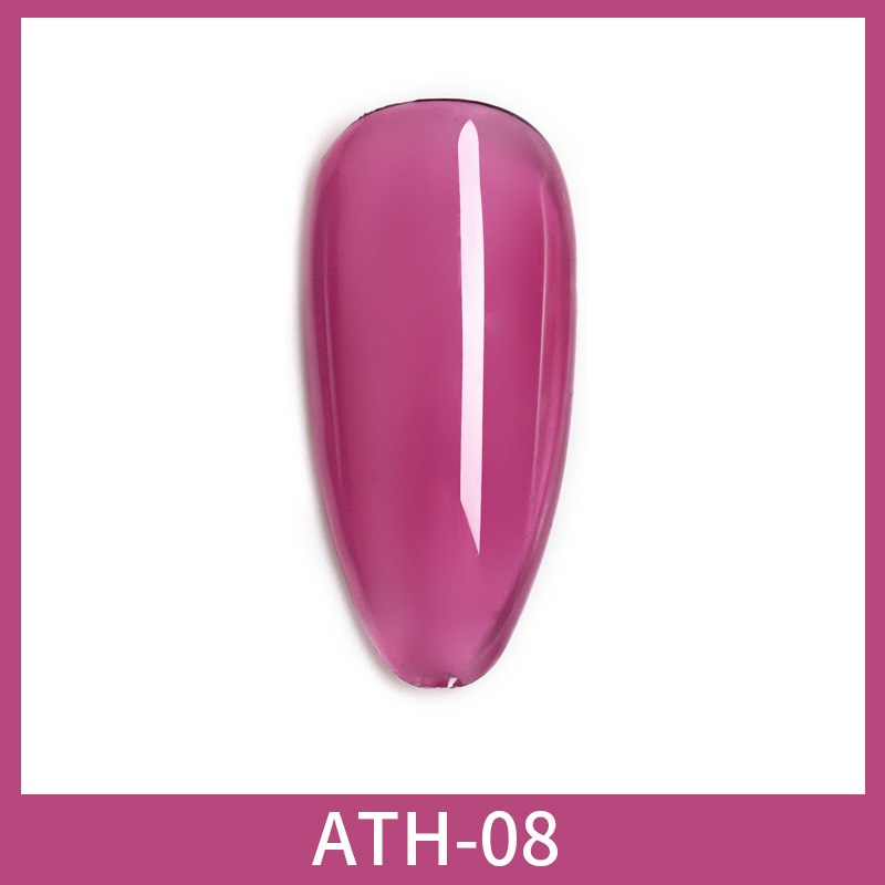Sơn Gel AS màu thạch mẫu mới chai đỏ mã ATH chính hãng sơn móng tay chai 15ml