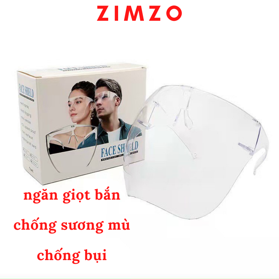 Kính chống giọt bắn chống dịch covid face sheild