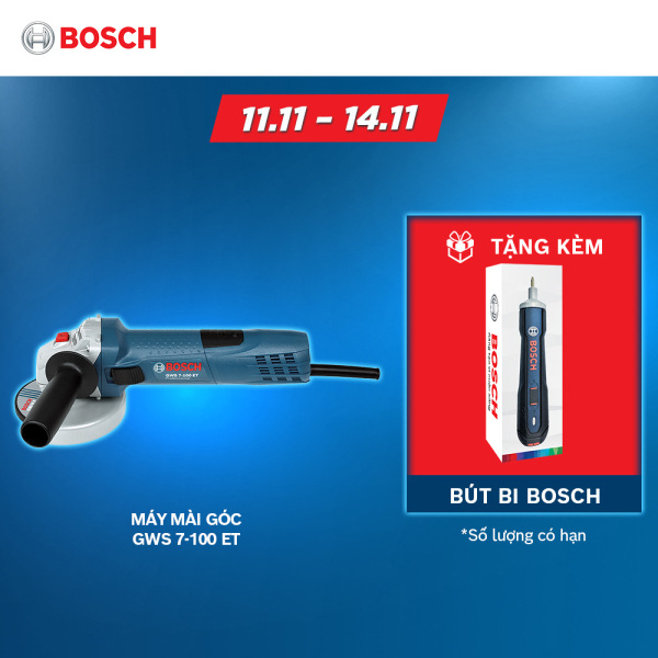 Máy mài góc Bosch GWS 7 100 ET