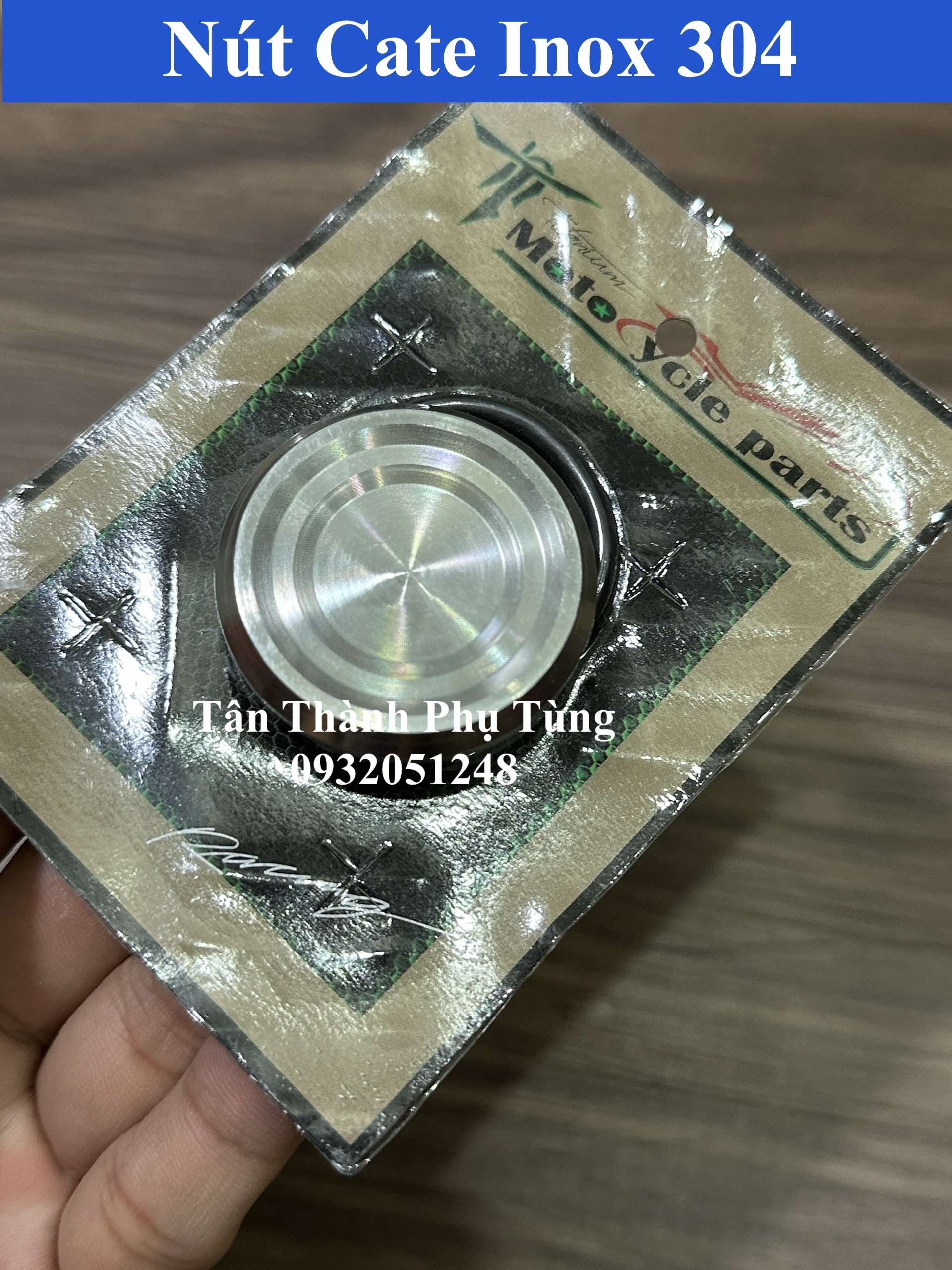 Nút Cate, Carte Inox 304 Dream, Wave, Future loại dày