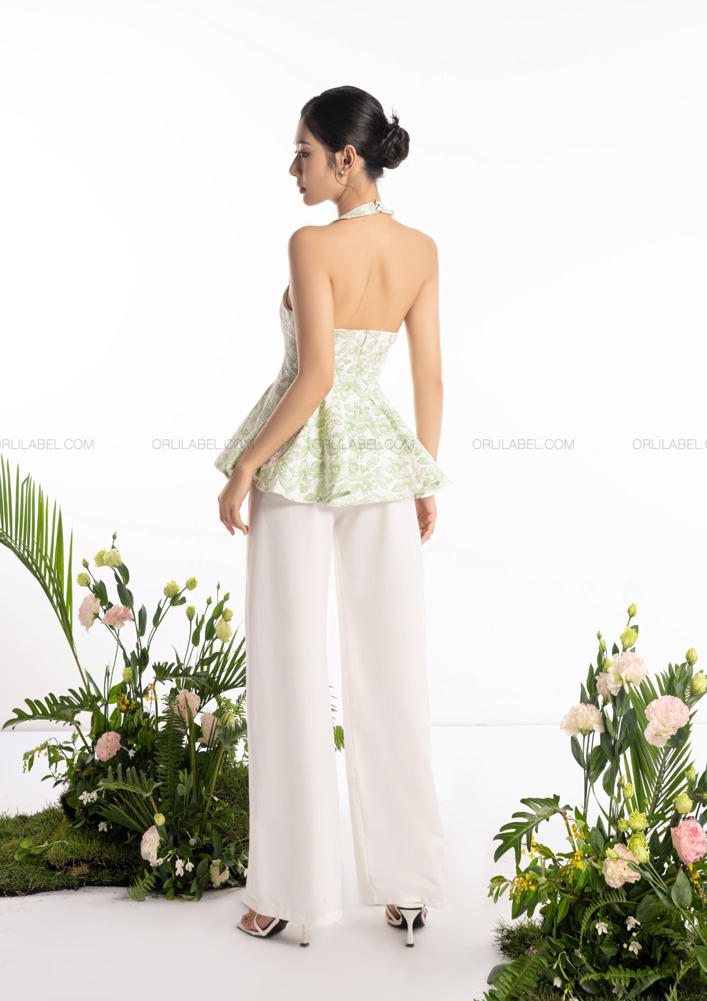 Quần tây trắng, White Trouser - ORLI LABEL