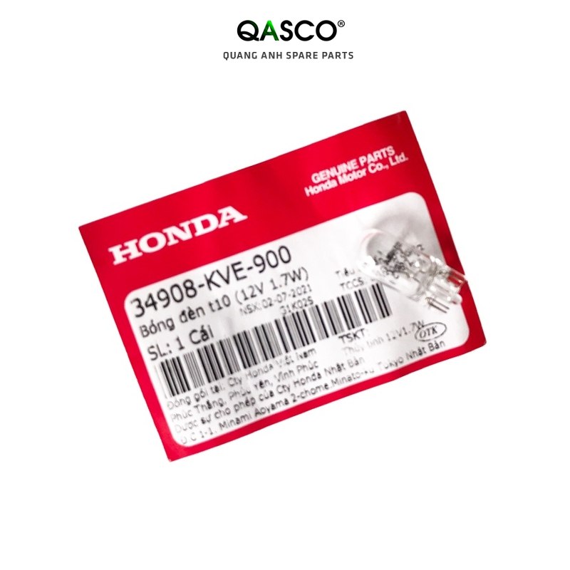 Bóng đèn honda nhiều dòng xe t10 _1376