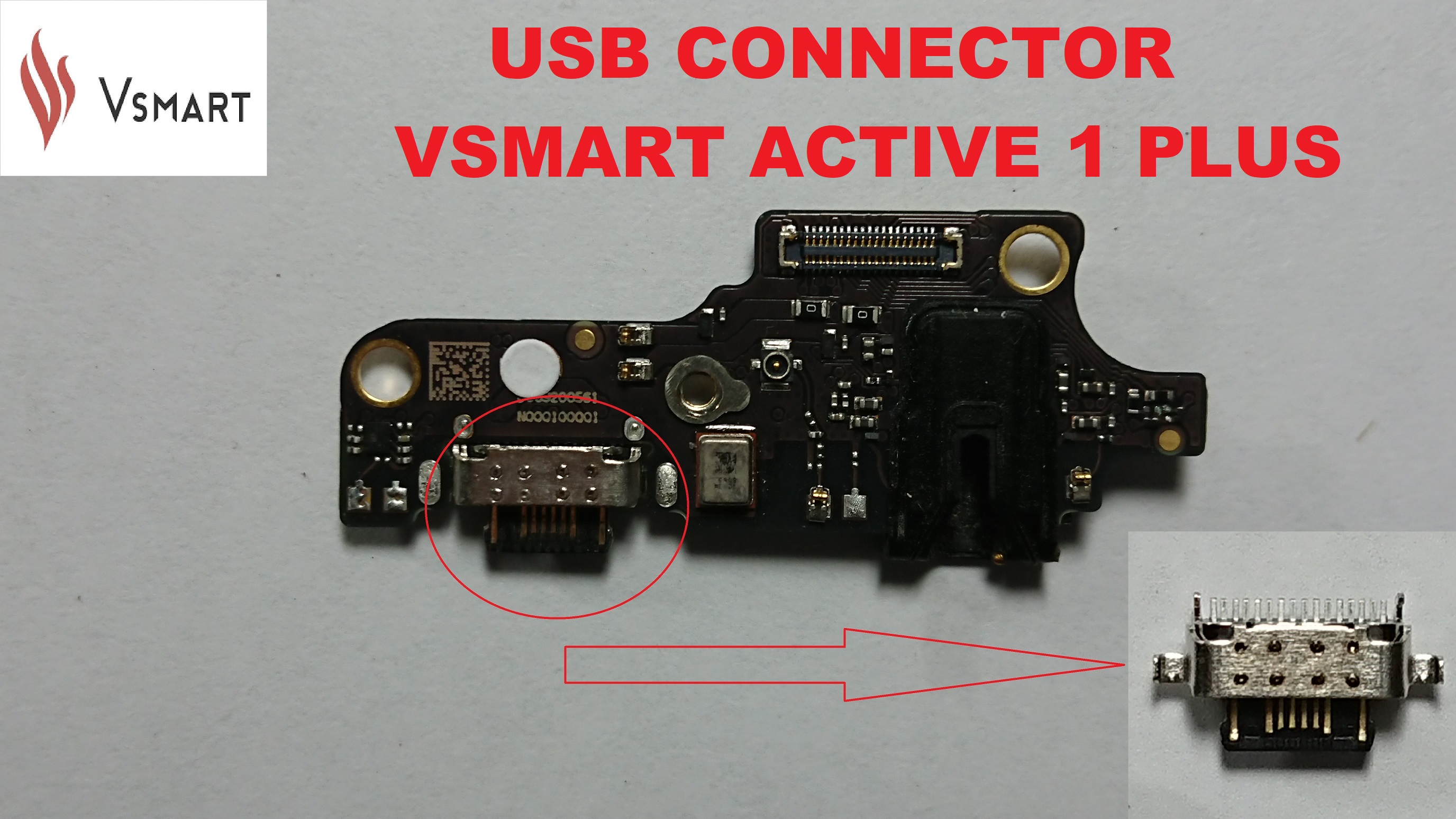 [HCM]CHÂN SẠC-USB CONNECTOR  VSMART ACTIVE 1 PLUS