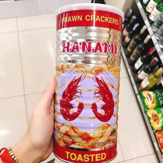 Bim bim tôm Thái Hanami 48k/ lon 110gr