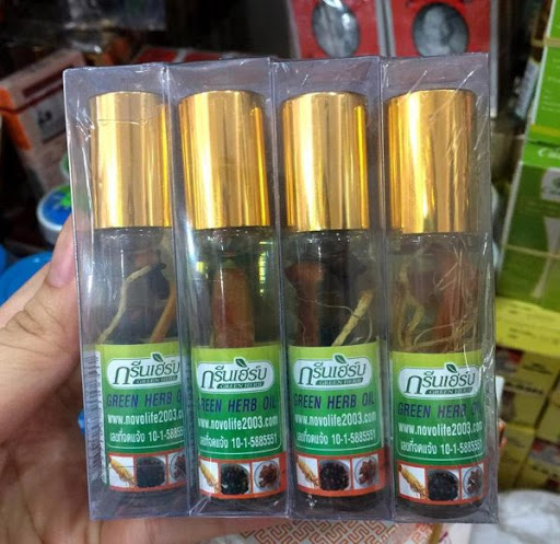 Dầu Gió Lăn Green Herb Thái Lan - Mẫu mới