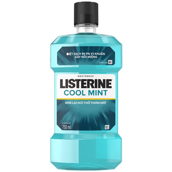 Nước súc miệng Listerine 750ml