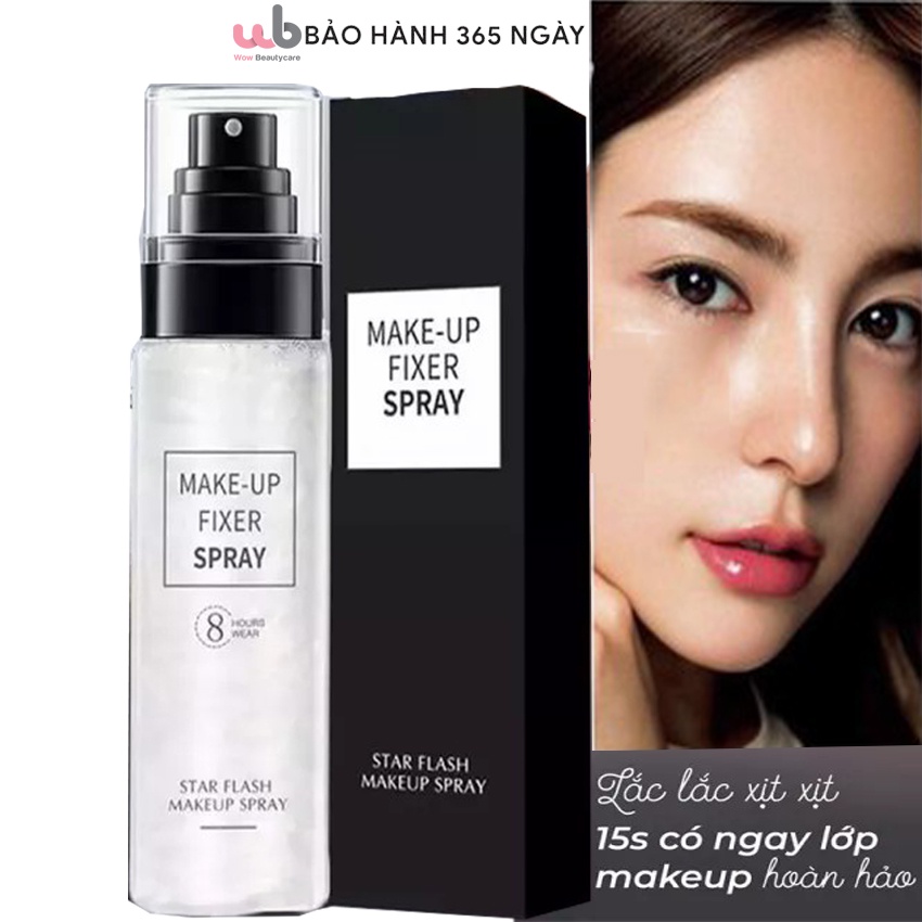 Xịt khoáng nhũ make up- MAKEUP FIXER SPRAY