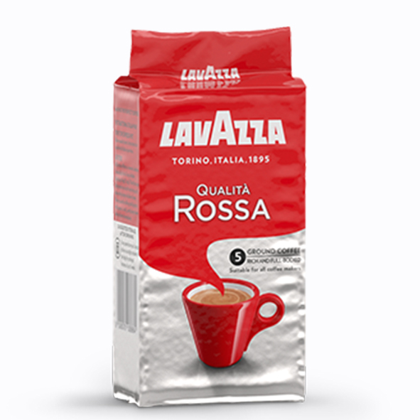 [HCM][HÀNG CHÍNH HÃNG] Cà Phê Qualità Rossa LAVAZZA - CÀ PHÊ BỘT Gói 250g