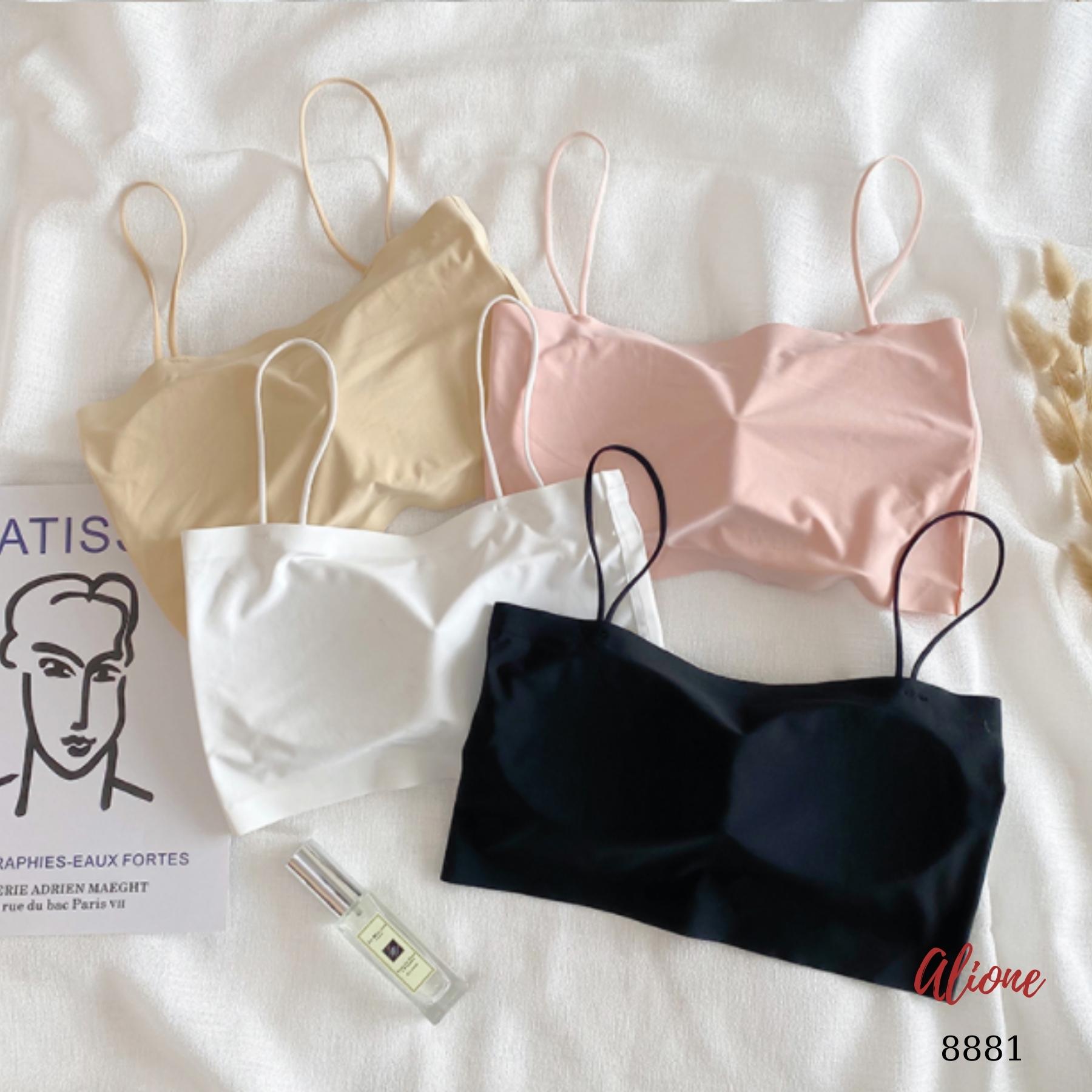 áo bra quây 2 dây đúc su vải mát lạnh