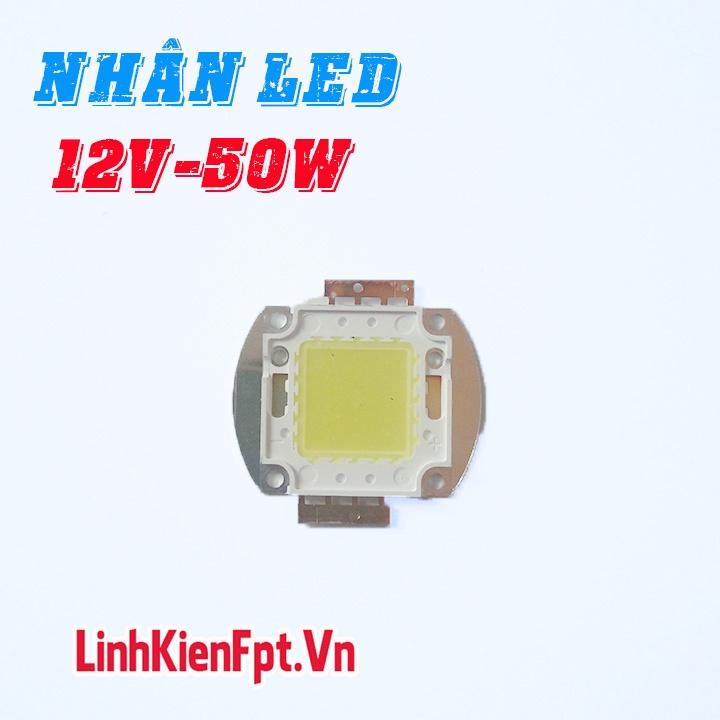 Nhân LED 12V-50W Sáng Trắng Đủ Công Suất