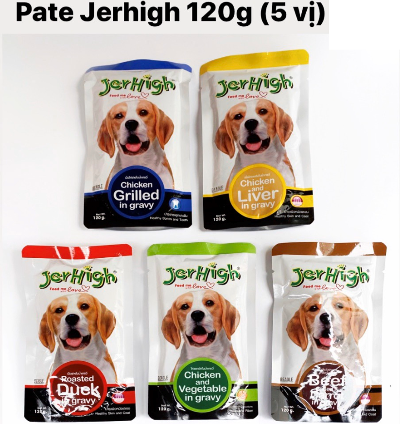 PATE CHÓ SOUP THỊT JERHIGH ĐỦ VỊ DATE XA