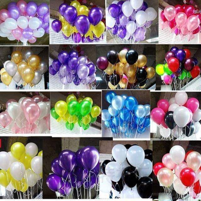 [HCM]Set 10 cái bóng nhũ lớn 30cm