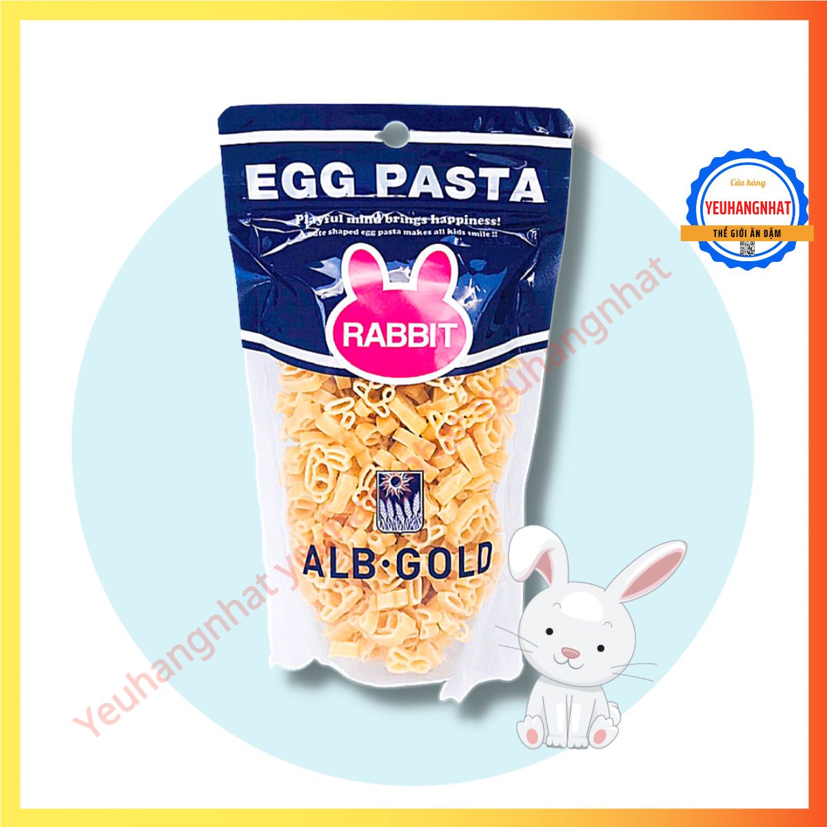Nui trứng Egg pasta đủ hình