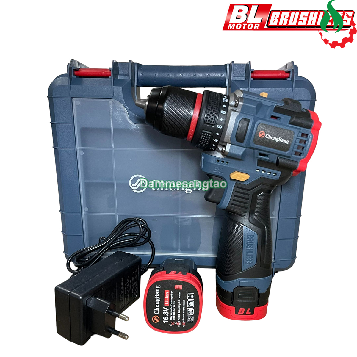 Pin 14V Chengbang sạc adapter