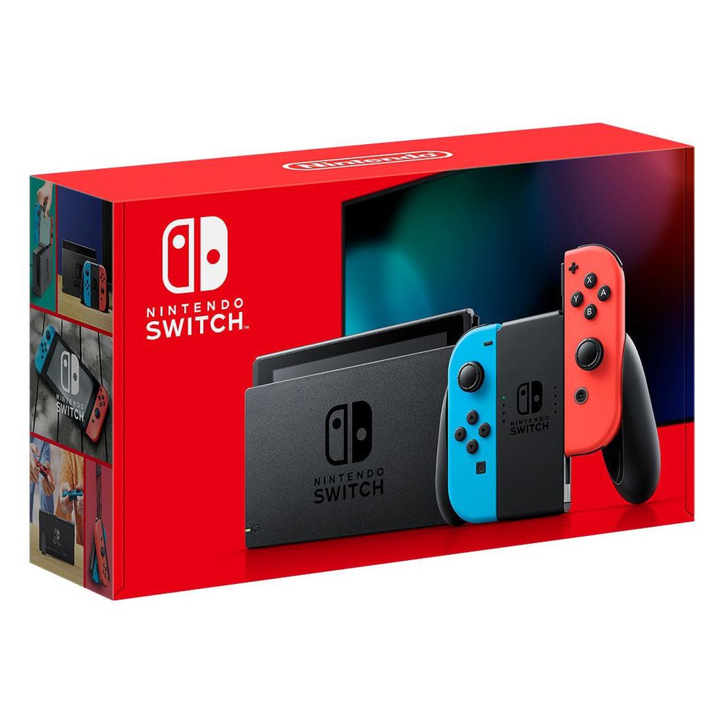 [HCM][Trả góp 0%] Máy Chơi Game Nintendo Switch New Model Neon Joy-Con [Pin Lâu Hơn]