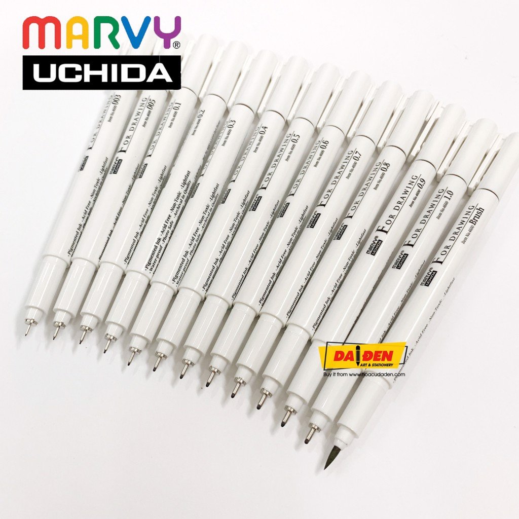 [HCM]Bút Line Kháng Nước MARVY UCHIDA