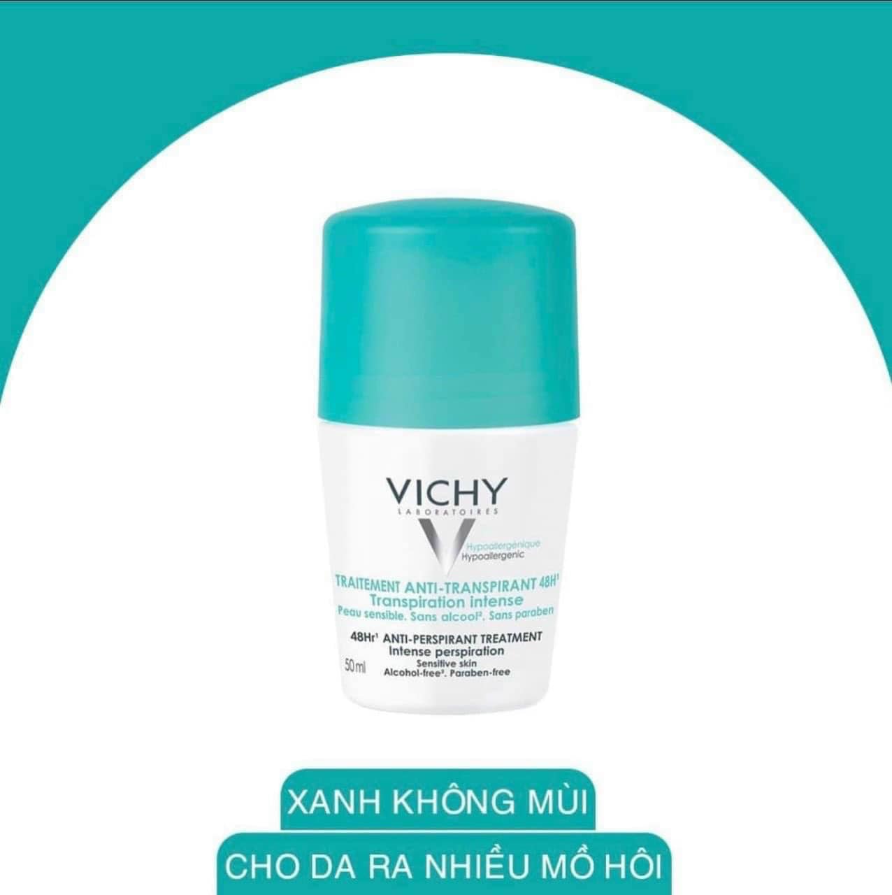 Lăn nách khử mùi VICHY 50ml Pháp