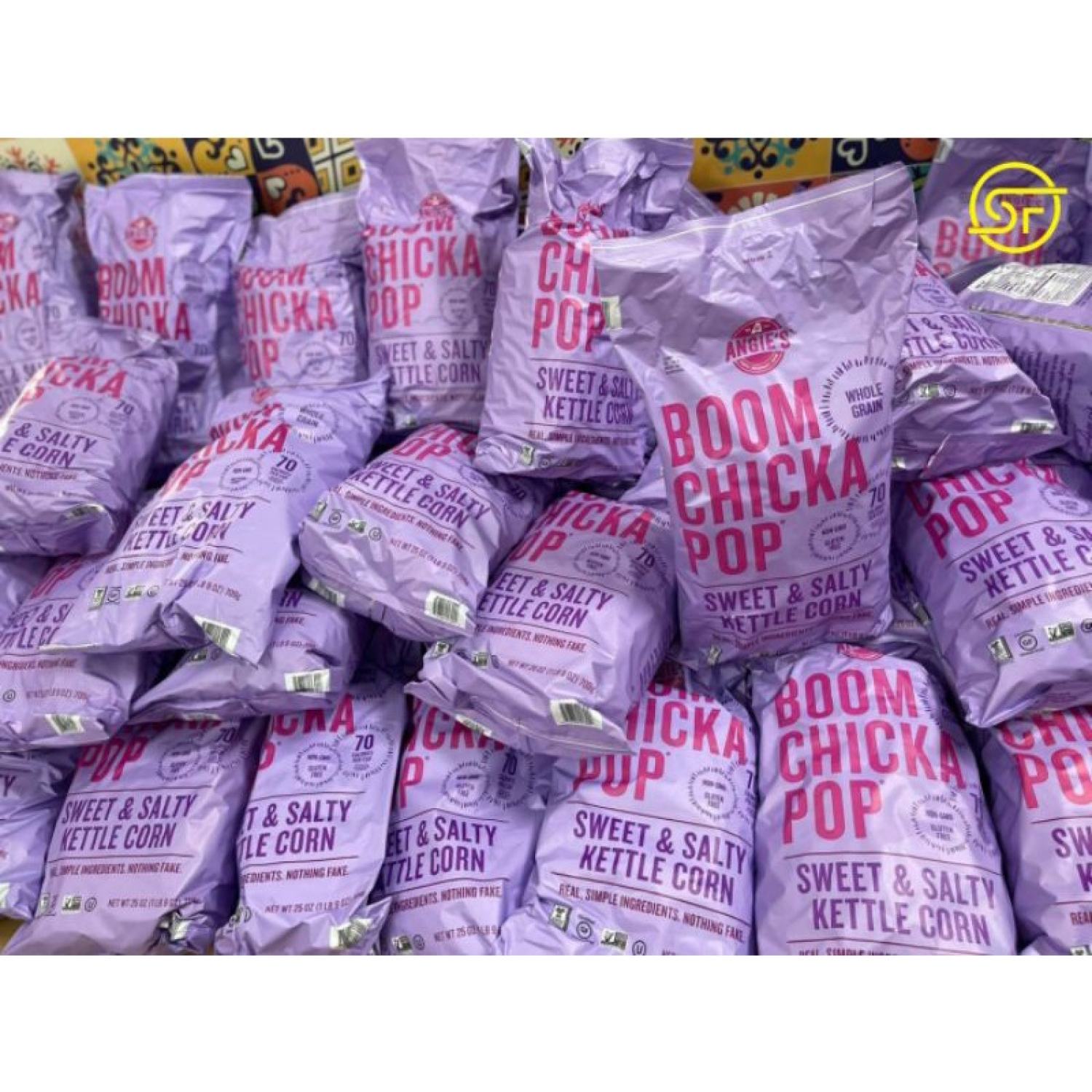 Bắp rang bơ Boom Chicka Pop Angie’s Mỹ-700g