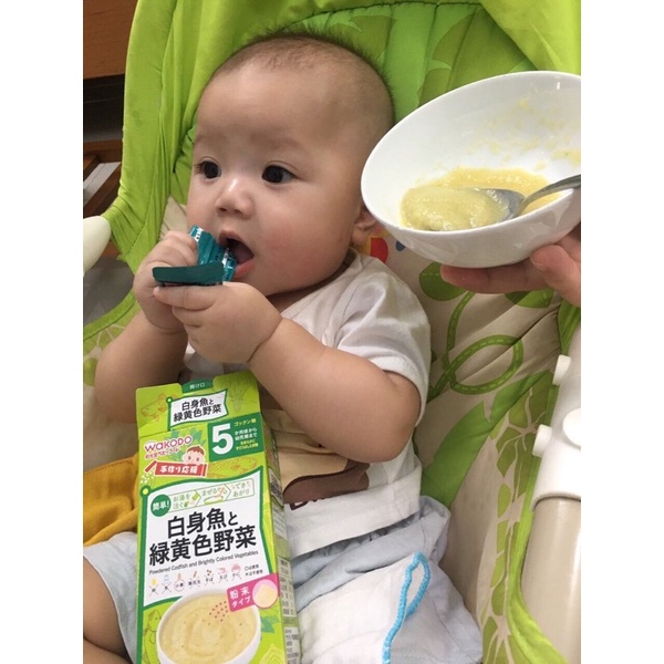 Date 2024 Bột ăn dặm Wakodo Nhật cho bé từ 5m