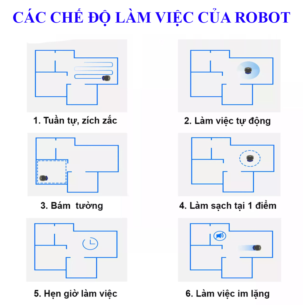 Robot Hút Bụi, Ro Bot Lau Nhà Hút Bụi lực hút mạnh mẽ, mắt thần chống rơi tốt hơn robot hút bụi Ecovacs, Xiaomi, Hasari, Deebot