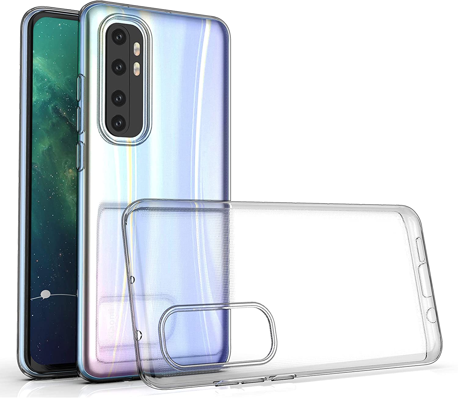 Ốp dẻo trong suốt cho Xiaomi Mi Note 10 Lite (Hàng loại A)