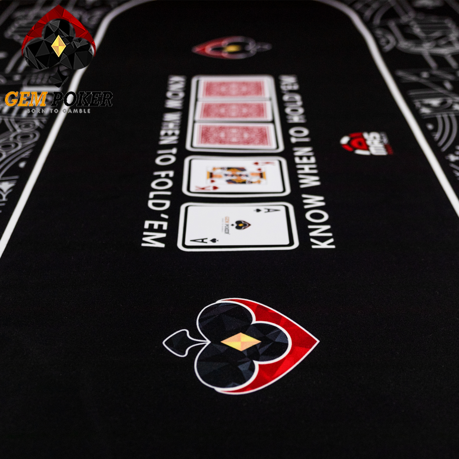 THẢM POKER TEXAS GEM ROYAL 180x90CM