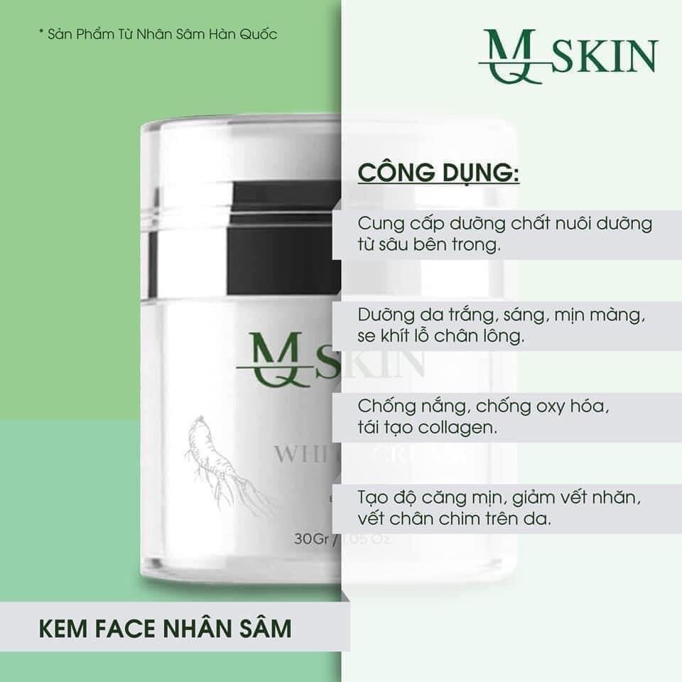 KEM FACE NHÂN SÂM MQSKIN