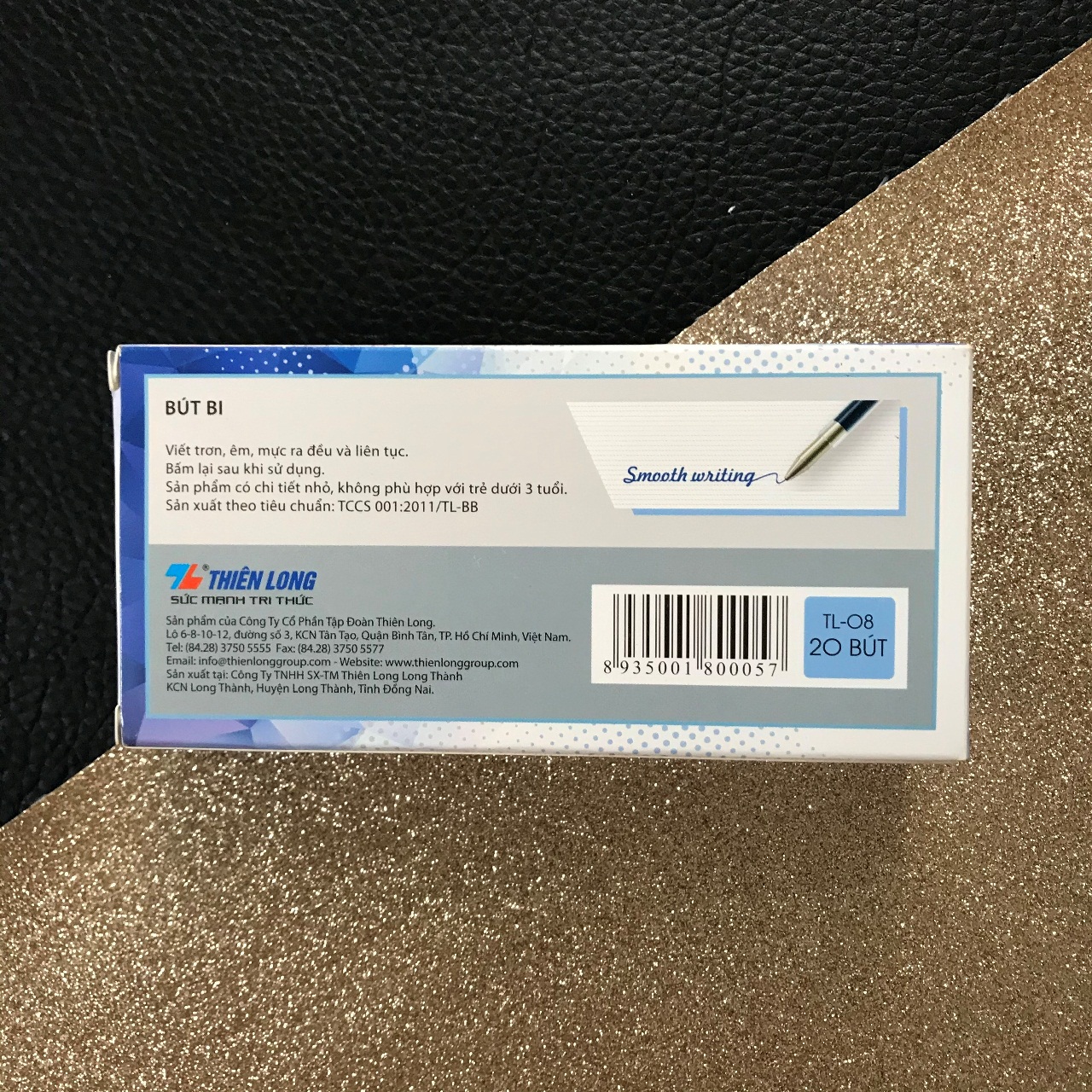 [HCM]Hộp Bút Bi bấm TL-08 [20 bút]
