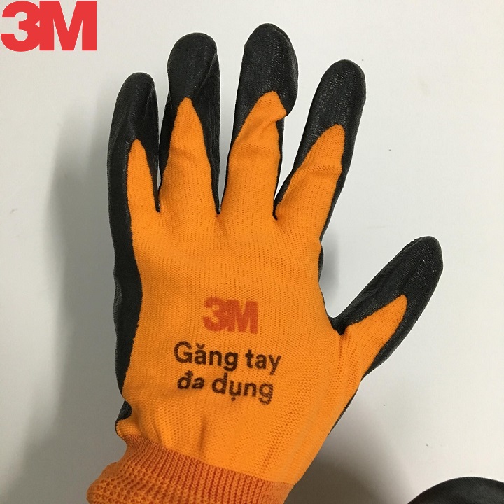 Găng tay đa dụng 3M màu cam size L