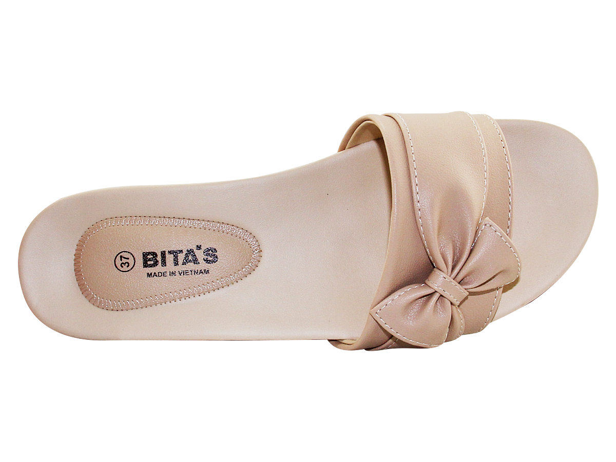 Dép lê quai ngang nữ Bitas DYN139 Bền đẹp