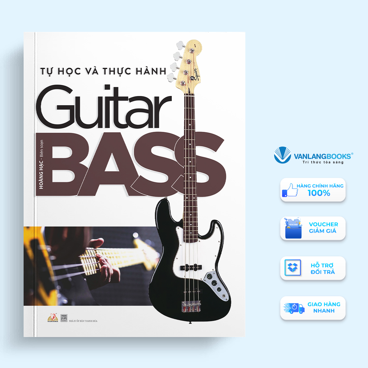 Sách Tự Học Và Thực Hành Guitar Bass-Vanlangbooks