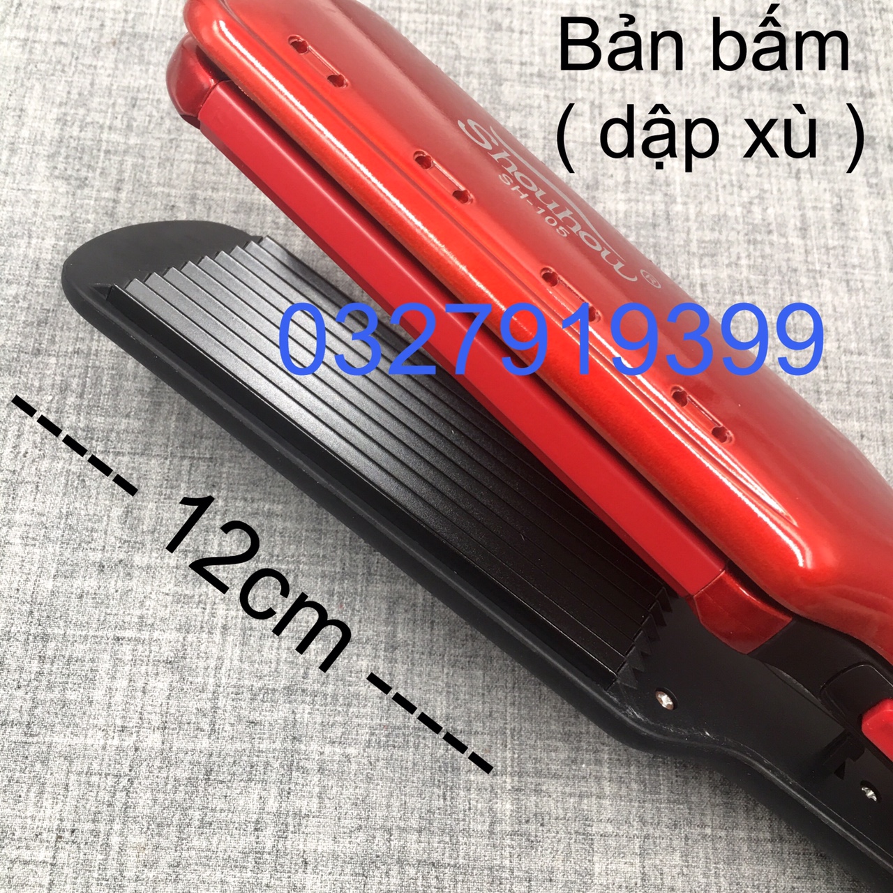 ✅tặng kẹp✅ Máy duỗi bấm tóc 2in1 105