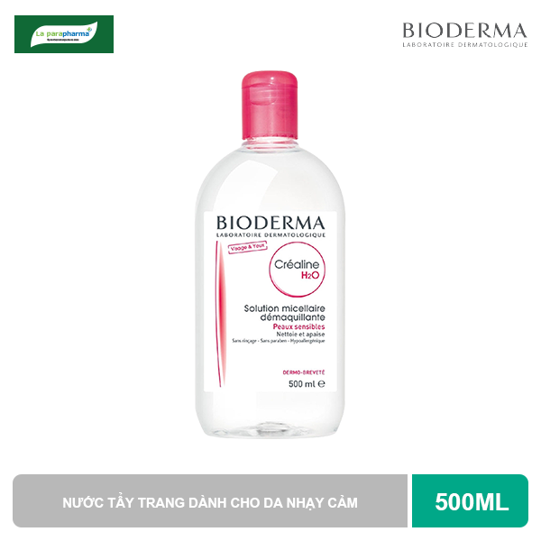 [HCM]NƯỚC TẨY TRANG DÀNH CHO DA NHẠY CẢM BIODERMA (CREALINE)