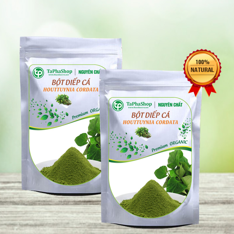 [HOT] Bột diếp cá nguyên chất 200g - Thảo Dược Tấn Phát